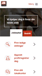Mobile Screenshot of jobzone.no
